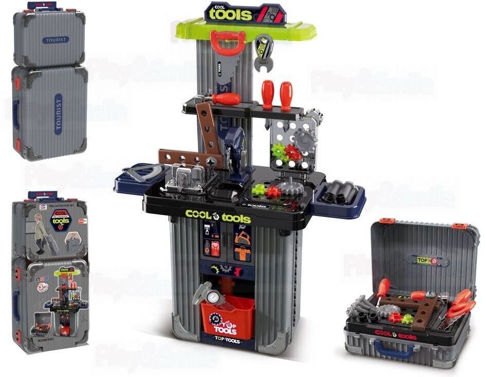 ZESTAW MAJSTERKOWICZA WARSZTAT NARZĘDZIA WALIZKA PIŁA