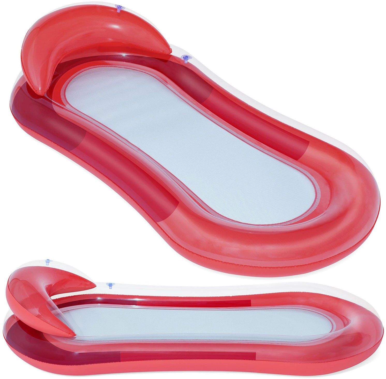 Materac do pływania czerwony Bestway 43103