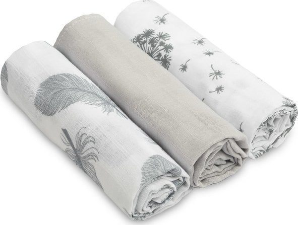 Sensillo PIELUCHA MUŚLINOWA SZARY (Opak - 3 szt)