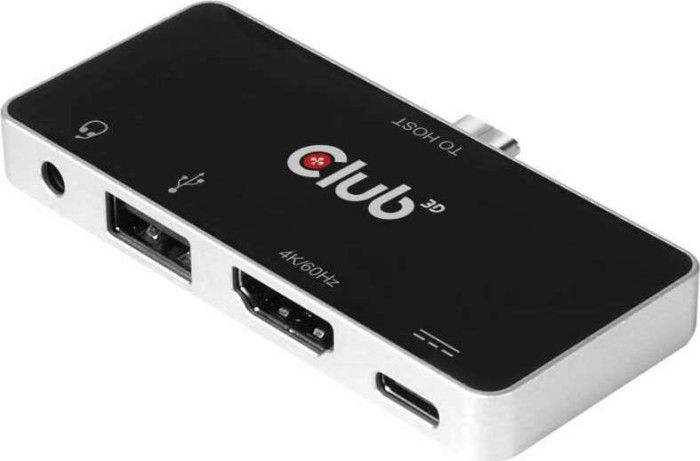Stacja/replikator Club 3D 4w1 USB-C (CSV-1591)