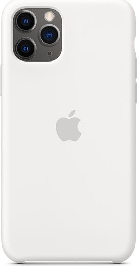 Apple Silikonowe etui do iPhone 11 Pro - białe-MWYL2ZM/A