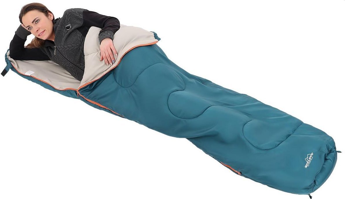 Redcliffs ŚPIWÓR TURYSTYCZNY MUMIA XXL 230x80/50cm - NIEBIESKI REDCLIFFS