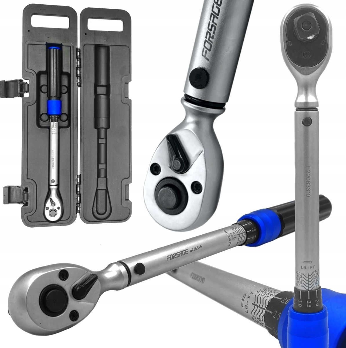 Klucz dynamometryczny 1/2" 10-60Nm PREMIUM