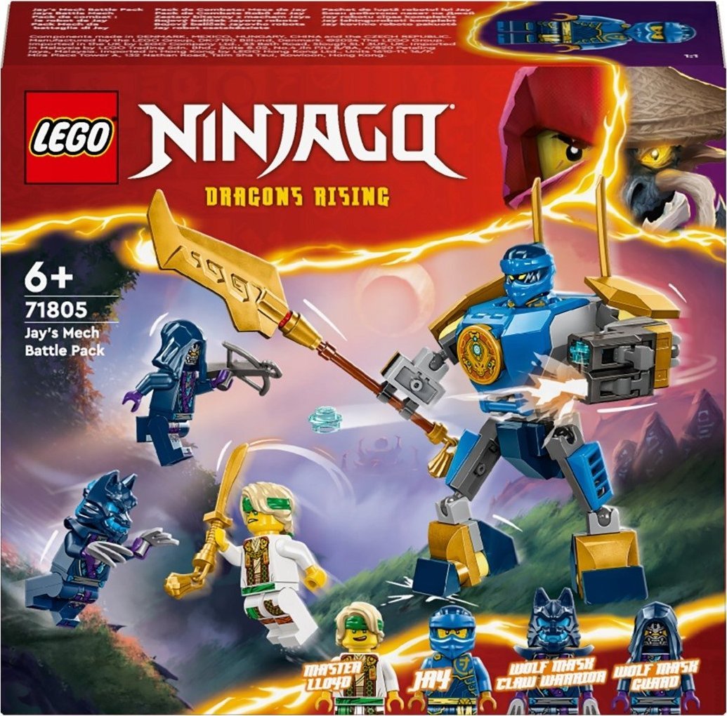 LEGO Ninjago Zestaw bitewny z mechem Jaya (71805)