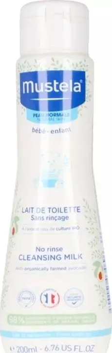 MUSTELA_Bebe No Rinse Cleansing Milk mleczko do ciała 200ml
