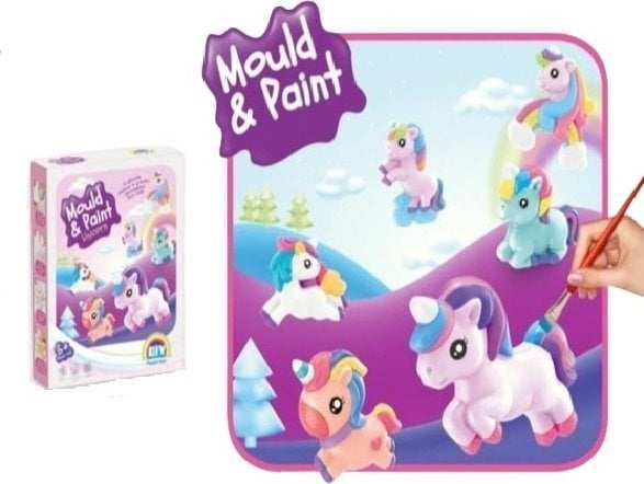 Norimpex *****Figurki gips.jednorożce d/mal 2000485 04851