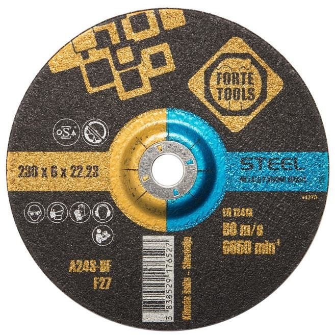 SANDING BLADE 230X6,5X22,23 MMFORTE TOO