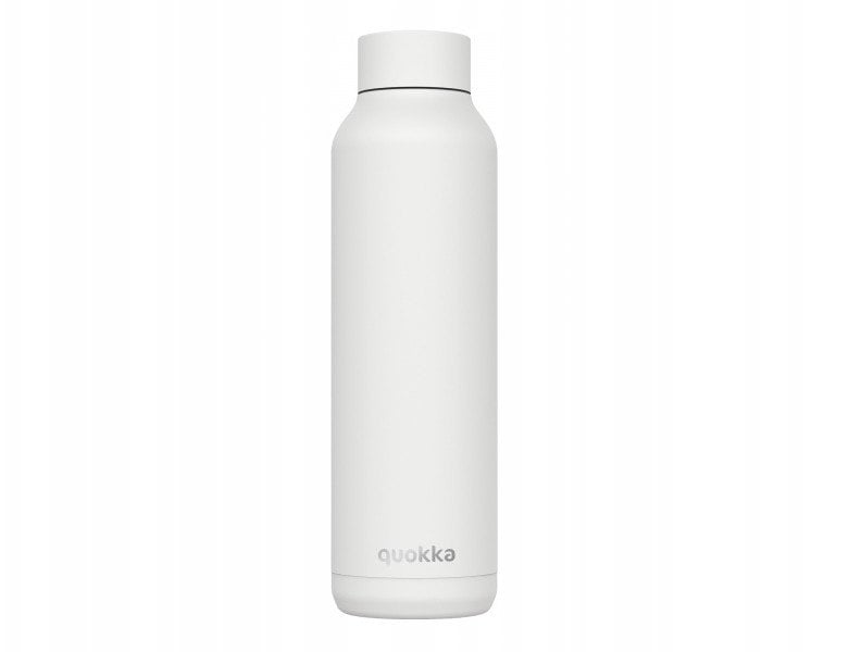 Quokka Solid - Butelka termiczna ze stali nierdzewnej 630 ml (White)