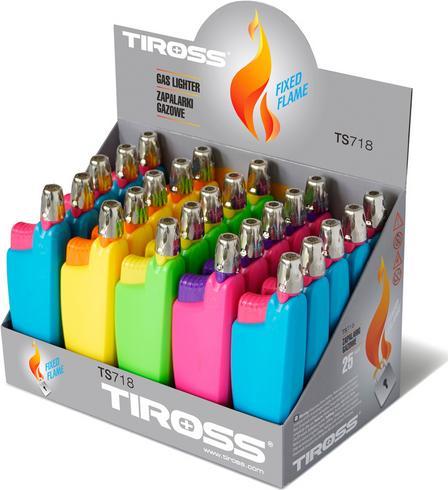 Tiross TIROSS ZAPALARKA GAZOWA WYCIĄGANA 25szt. FUGOS TS-718