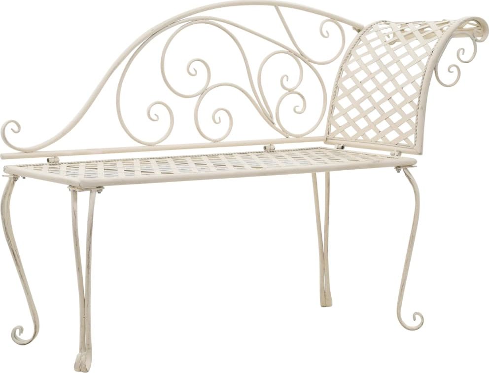 Elior Metalowy szezlong ogrodowy Ginger