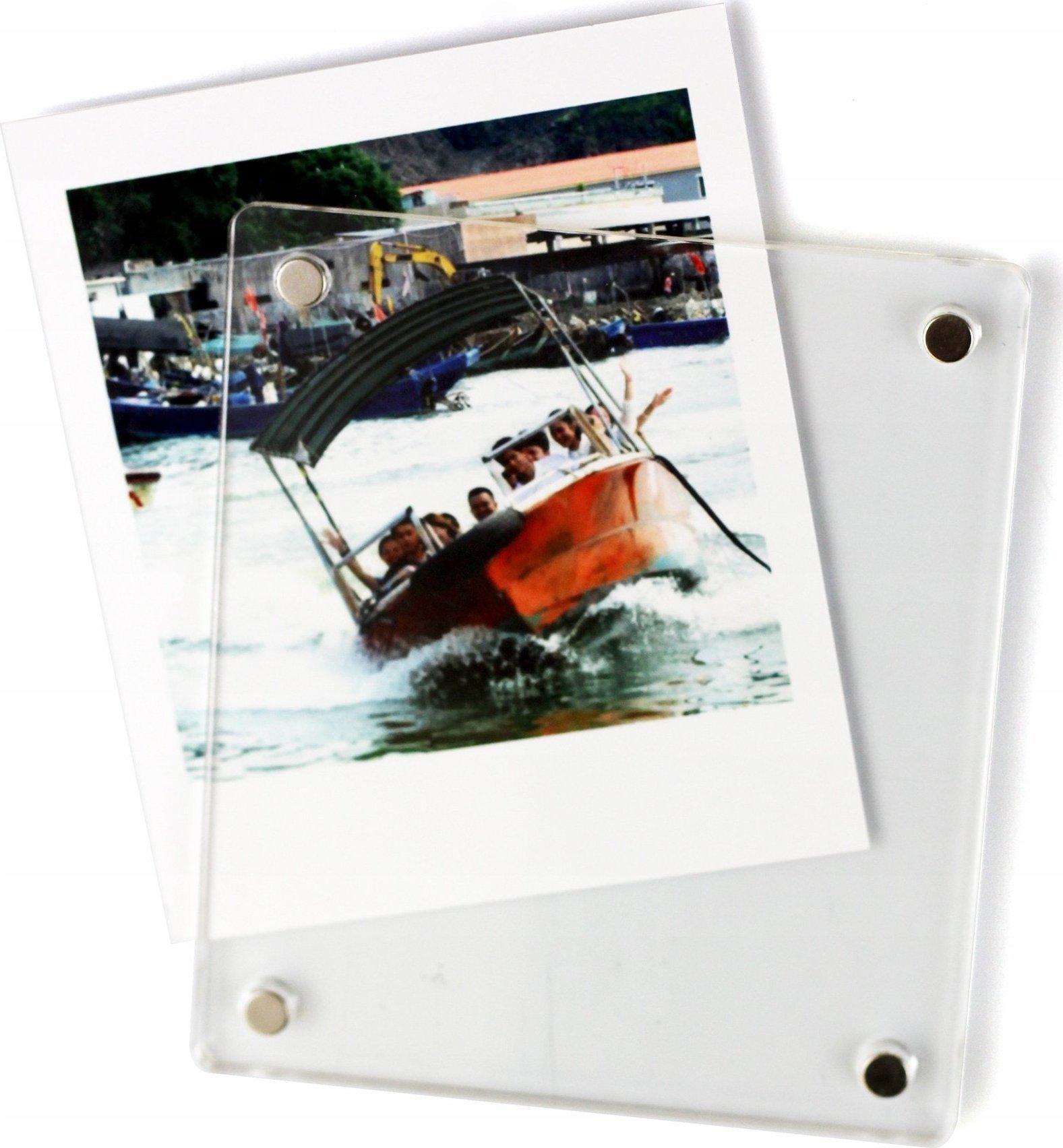 Ramka LoveInstant Ramka Magnes do Zdjęć Polaroid 600 i-Type SX-70 / rozmiar max 8,8 x 10,8 cm