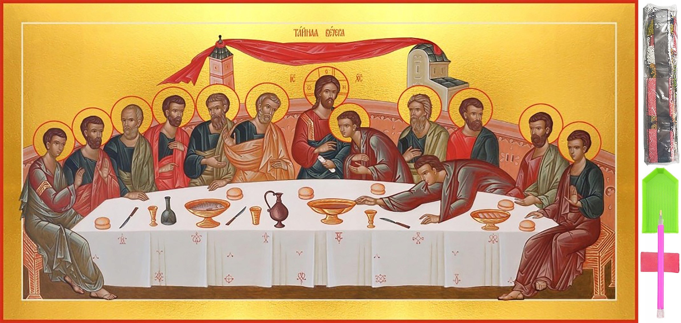 HAFT DIAMENTOWY 5D Zestaw Obraz MOZAIKA 50*100cm