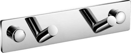 Listwa – 2 haczyki skośne / chrom