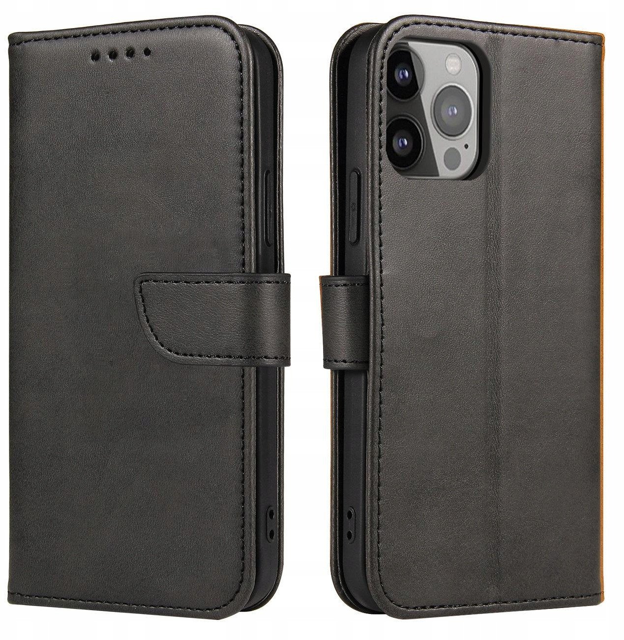 Magnet Case etui Google Pixel 7 pokrowiec z klapką portfel podstawka czarne