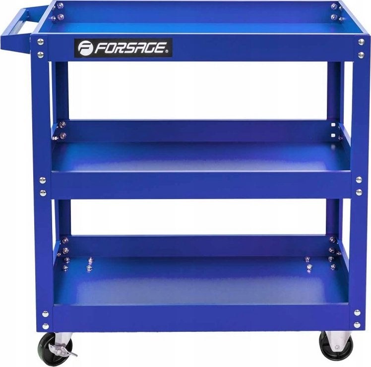 Wózek narzędziowy Forsage Wózek narzędziowy, warsztatowy z 3 półkami, na kółkach