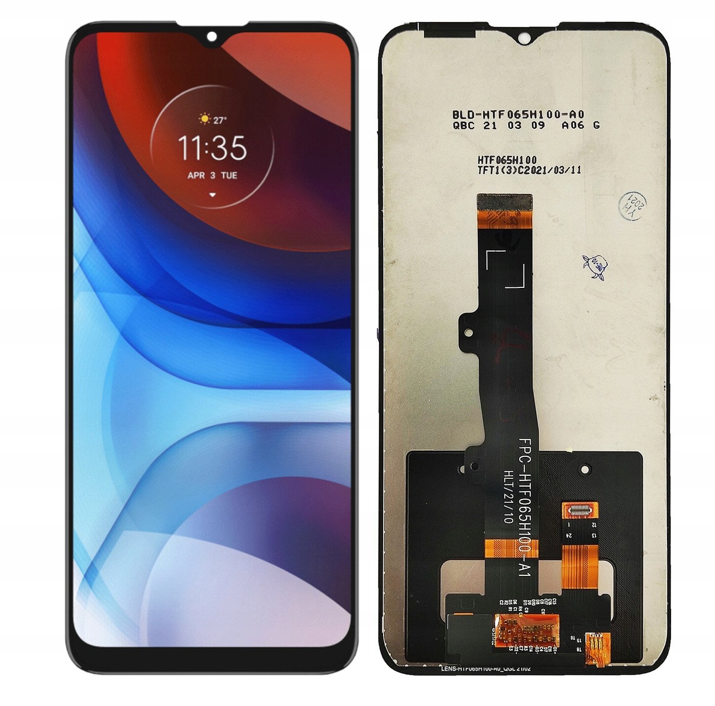 WYŚWIETLACZ EKRAN LCD DO MOTOROLA E7i POWER