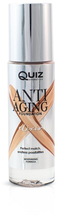 Quiz Cosmetics Anti Aging Foundation podkład nawilżający wzbogacony witaminą E Ivory 30ml