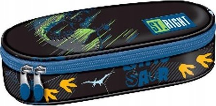 Piórnik St. Majewski PIORNIK SASZ OWAL 1ZAM 1KLAP STRIGHT DINOSOUR FO