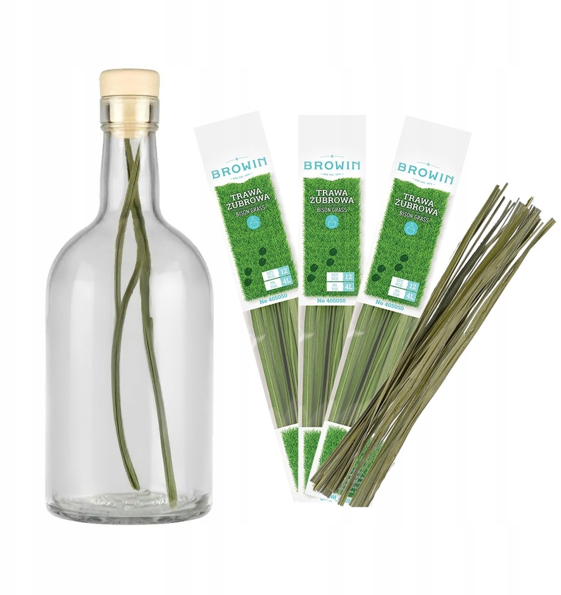 TRAWA ŻUBROWA Turówka ŻUBRÓWKA - 12 szt na 4 L