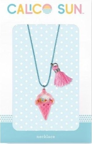 Kolorowe Baloniki Naszyjnik Charlie - Lody z brokatem