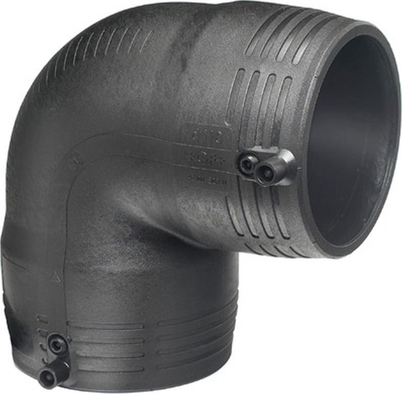 Georg Fischer Kolano elektrooporowe 90ST. DN110 PE100, SDR11, PN10 gaz/PN16 woda