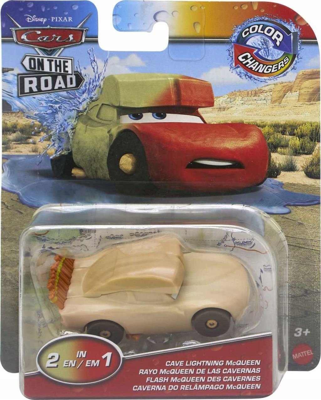 Mattel Cars. Auto zmieniające kolor HMD67