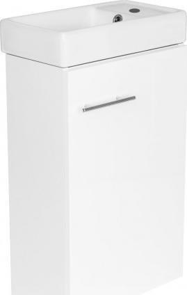 Deftrans Szafka łazienkowa z umywalką 40 wisząca SMALL biała