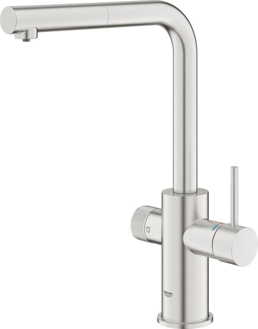 Grohe GROHE 30590DC0 BLUE PURE MINTA BATERIA FILTRUJĄCA Z WYCIĄGANĄ WYLEWKĄ