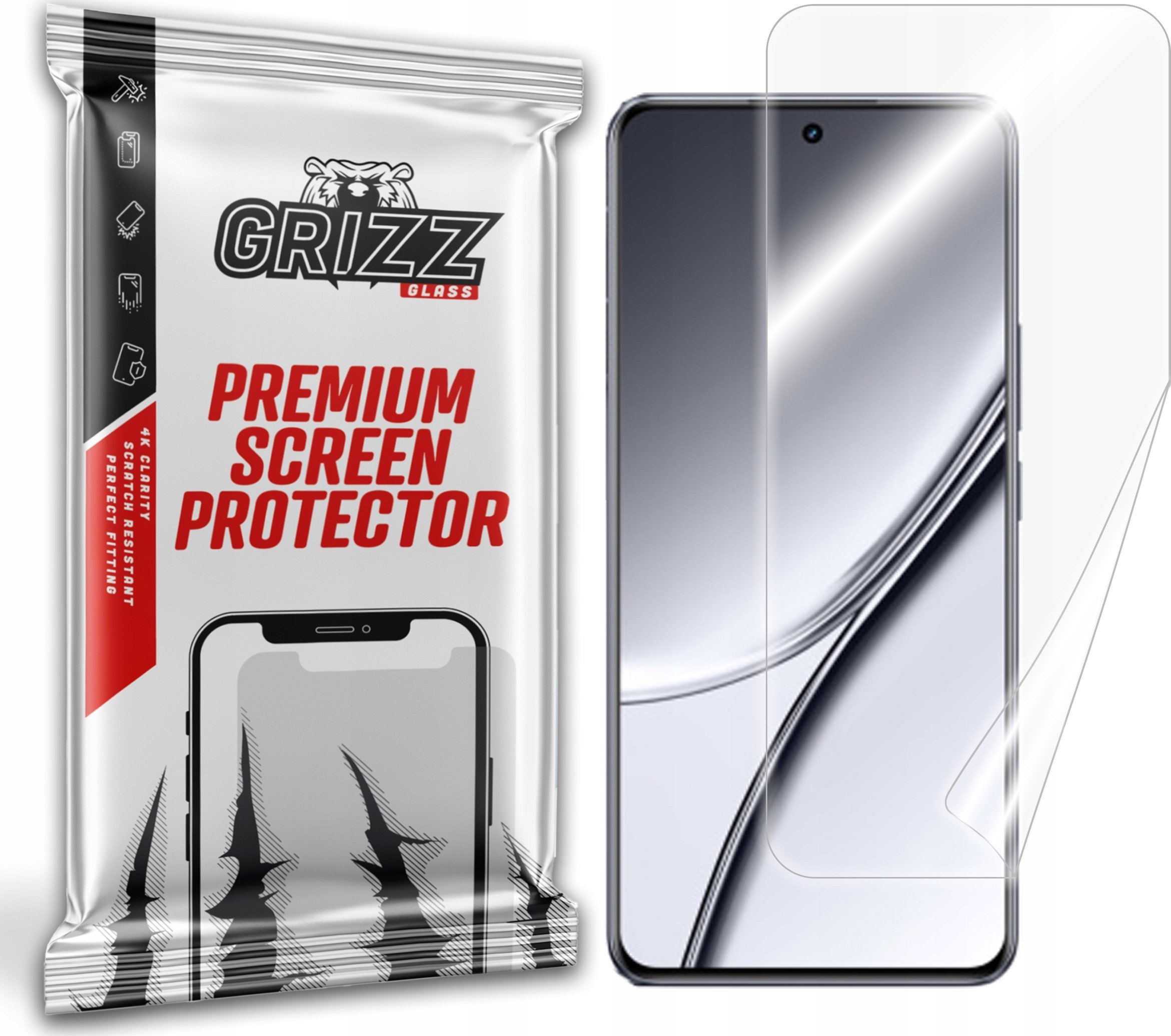 GrizzGlass Folia ceramiczna GrizzGlass CeramicFilm do Realme GT5