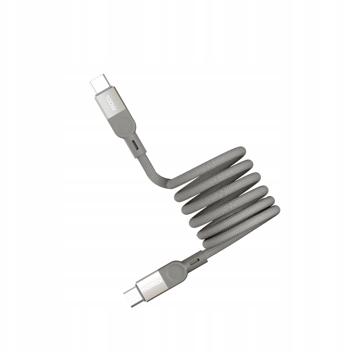 Kabel USB Momax USB-C - USB-C 1 m Beżowy (4894222074972)