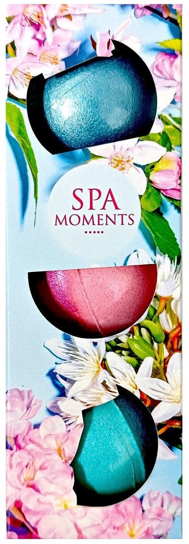 Chlapu Chlap Spa Moments Zestaw kul do kąpieli o zapachu Masła Shea 80g