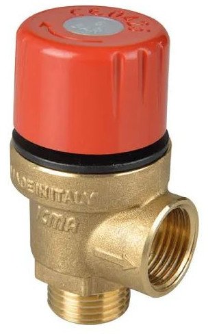 SAFETY VALVE ICMA 1/2 6 BAR. M/F