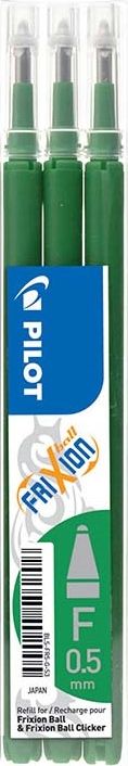 Pilot WKŁAD DO PIÓRA KUL.PILOT FRIXION ZIELONY 0,50 DO PIÓRA KULKOWEGO