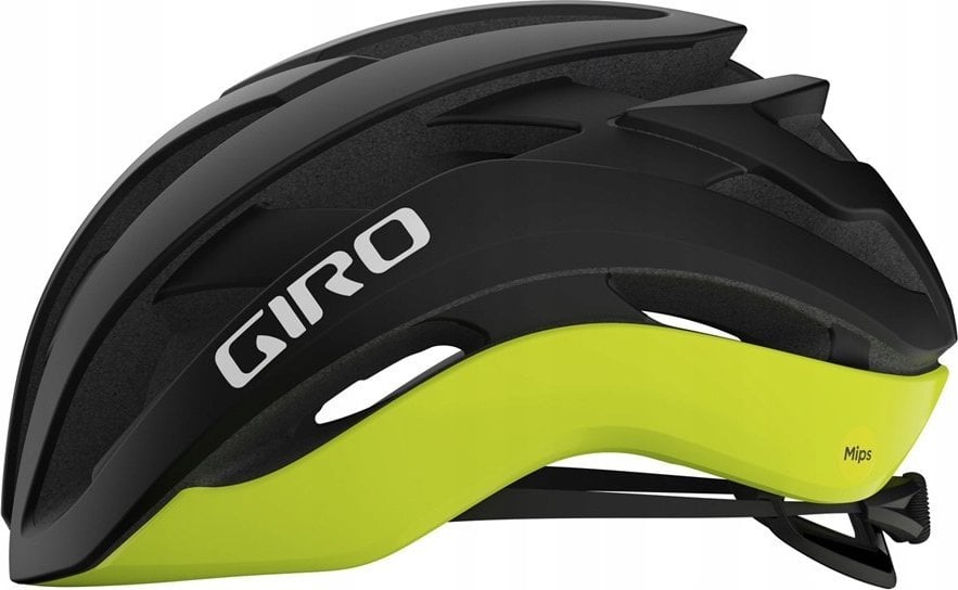 Giro Kask szosowy GIRO CIELO MIPS matte black highlight yellow roz. S (51-55 cm) (NEW 2024)