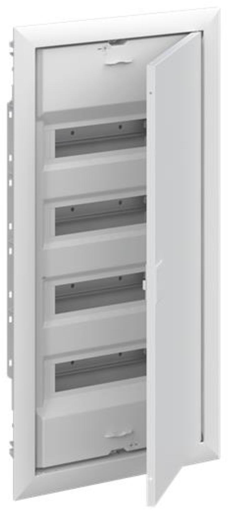 Rozdzielnica modułowa podtynkowa UK600 4x12 48M IP30 63A II klasa drzwi stalowe N+PE śrub. UK648E3 2CPX077843R9999