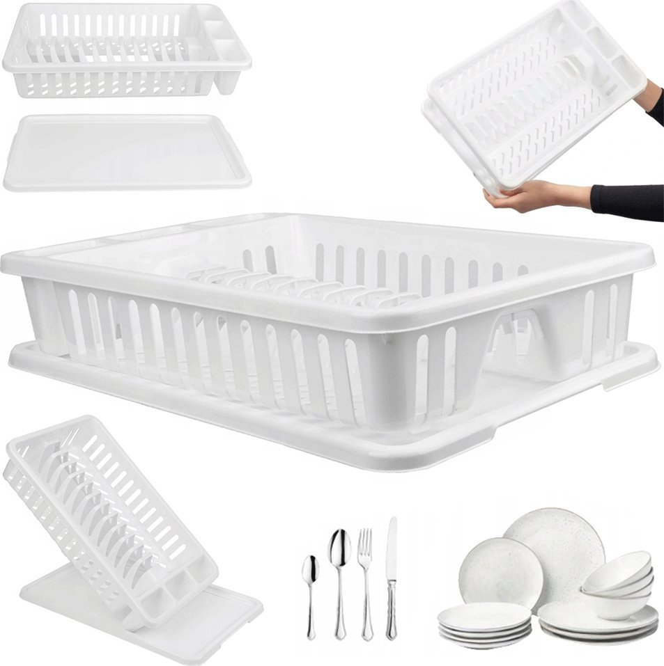 Curver Curver Suszarka Do Naczyń Mała Biała 253012..