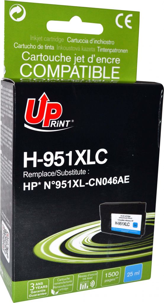Tusz UPrint Tusz H-951XL-C / CN046AE (Cyan)