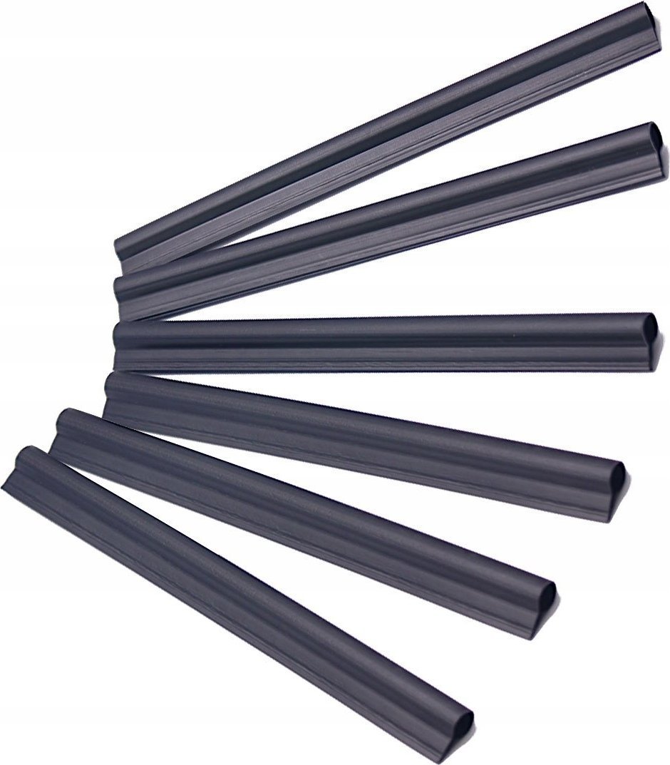 Kadax Klipsy Zaczepy Do Taśmy Ogrodzeniowej Czarne 6szt