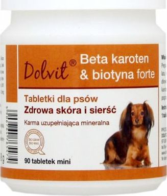 Dolfos Dolvit Beta karoten & biotyna forte Mini 90 tabletek