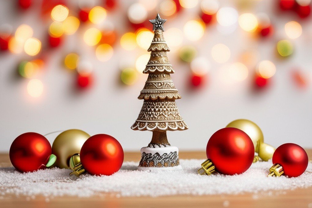 Figurka świąteczna Choinka Piernik 42 cm 172518