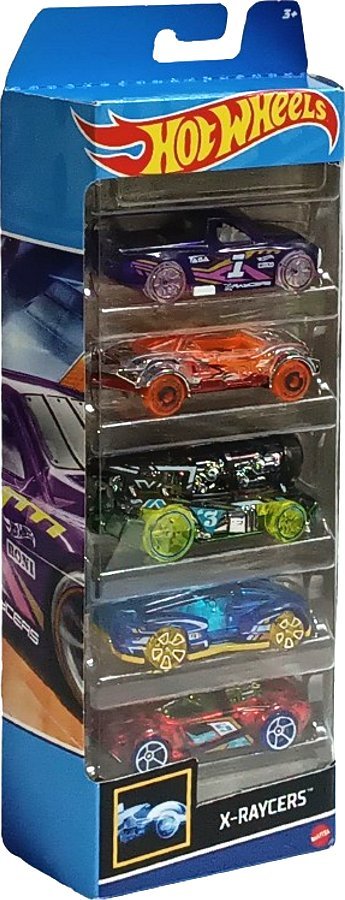 Mattel Autka Hot Wheels - X-Raycers - 5 pak (HTV41)