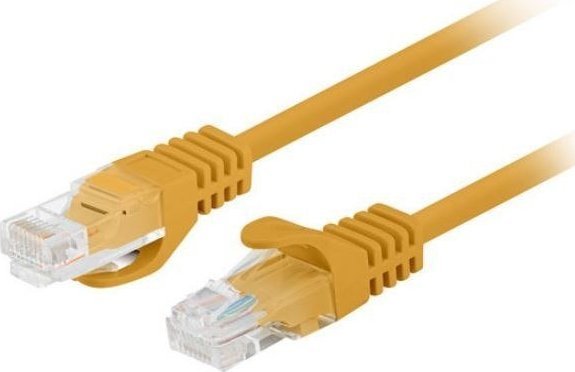 Lanberg PATCHCORD KAT.5E UTP 0.25M POMARAŃCZOWY FLUKE PASSED LANBERG 10-PACK