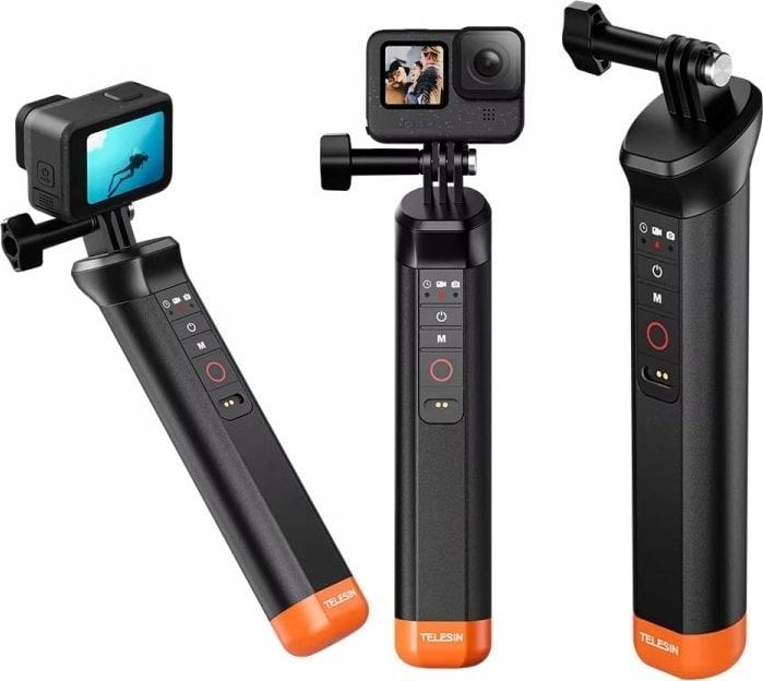 Uchwyt wypornościowy TELESIN do GoPro 8 / 9 / 10 / 11 / 12