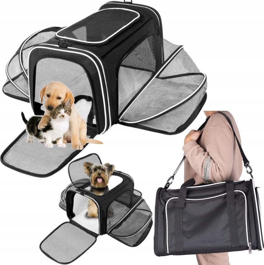 Wobell Transporter dla kota lub psa, rozkładany, do 8kg