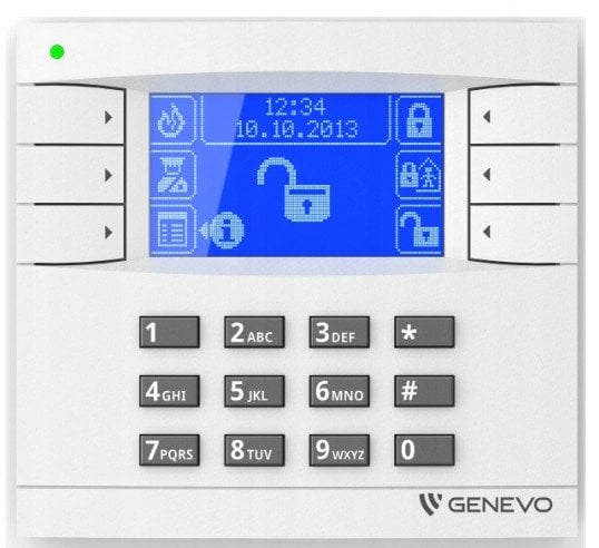 PRiMA LCD WH-BL Manipulator graficzny LCD do central GENEVO