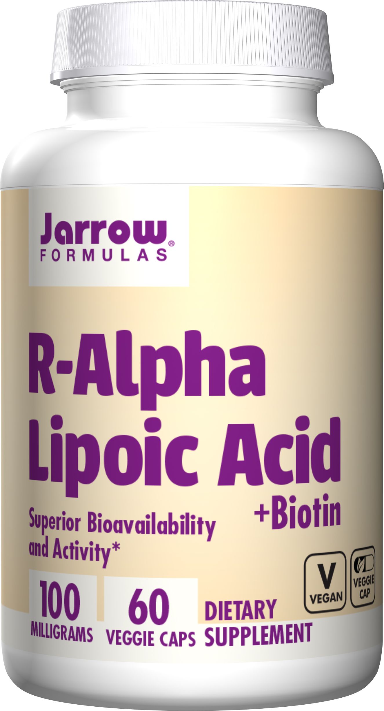 Jarrow Jarrow R-Alpha Lipoic Acid Biotin 60 kaps. - JAR/028