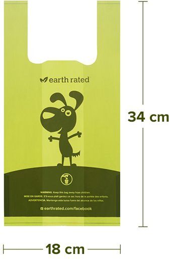Earth Rated Reklamówki Lavendowe 120 szt