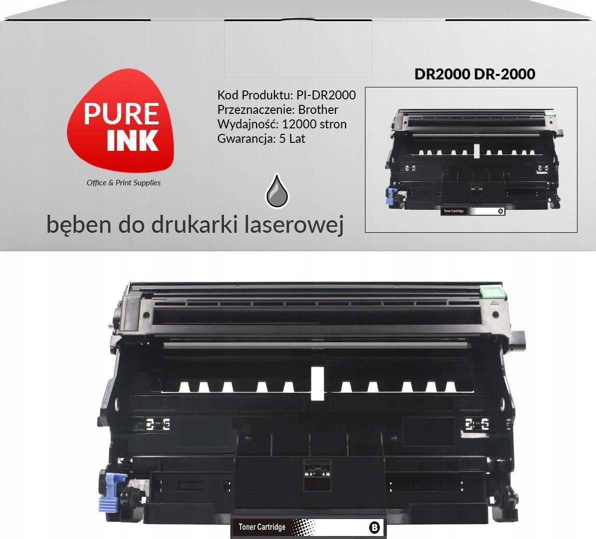 Pureink Bęben Pureink DR2000 DR-2000 do Brother DCP-7025N