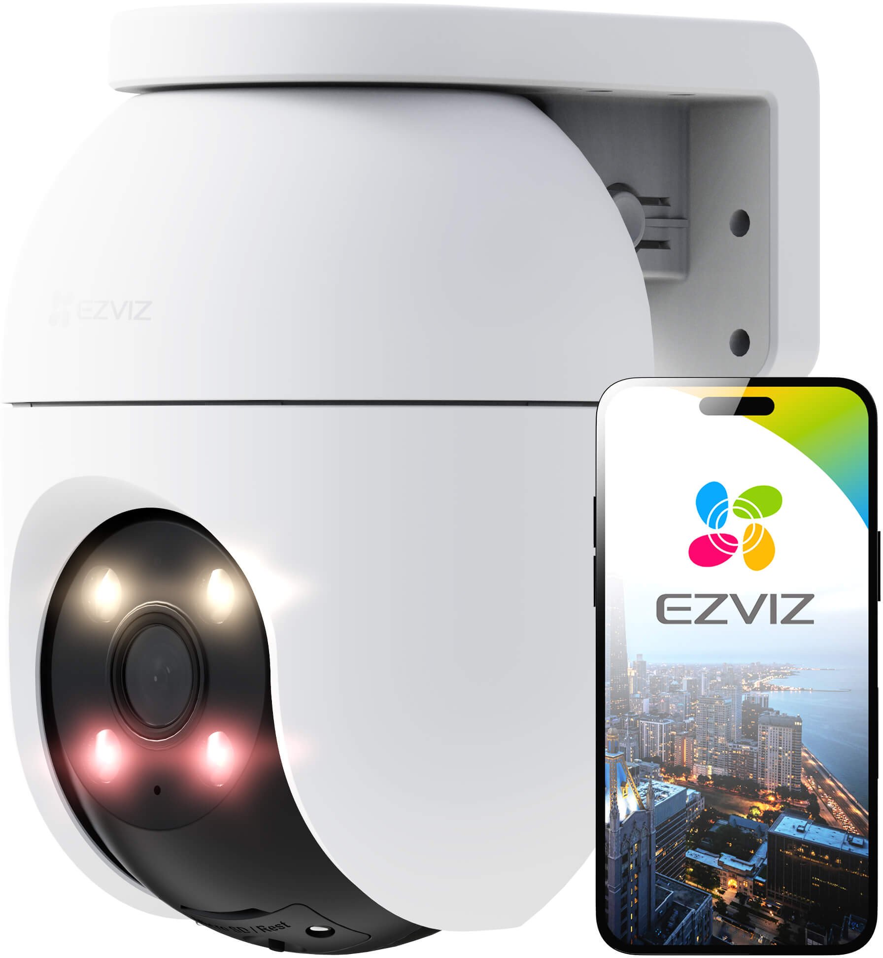 Kamera obrotowa IP Wi-Fi EZVIZ C8C 8Mpx 4K, AI, autotracking