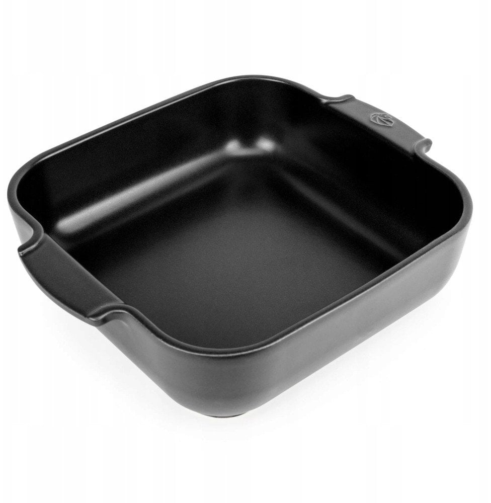 APPOLIA Naczynie kwadratowe 28 cm Satin Black